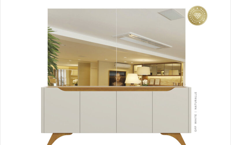 Buffet Atenas + Quadro de espelho Duo