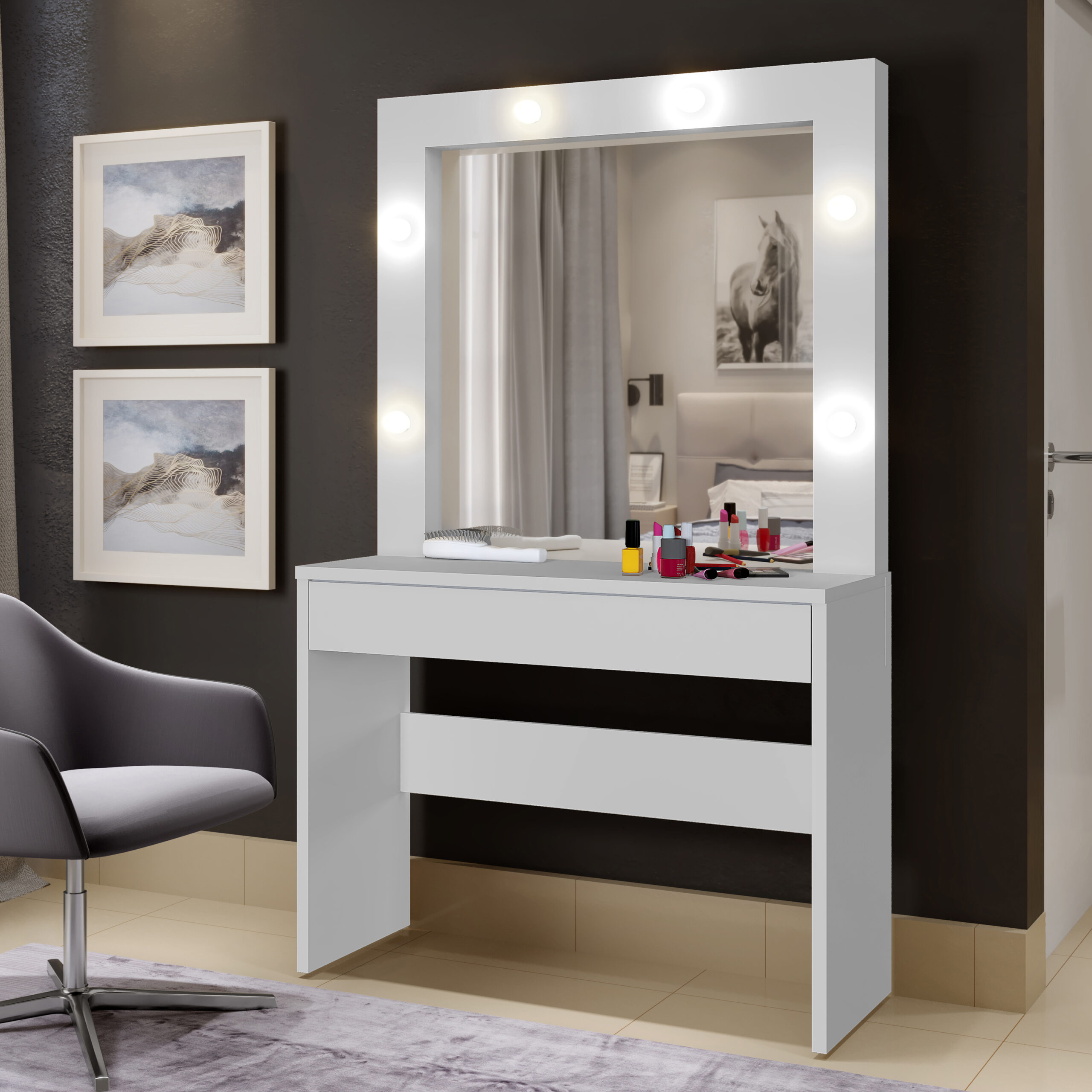 Camarim Romance - Branco_Ambiente