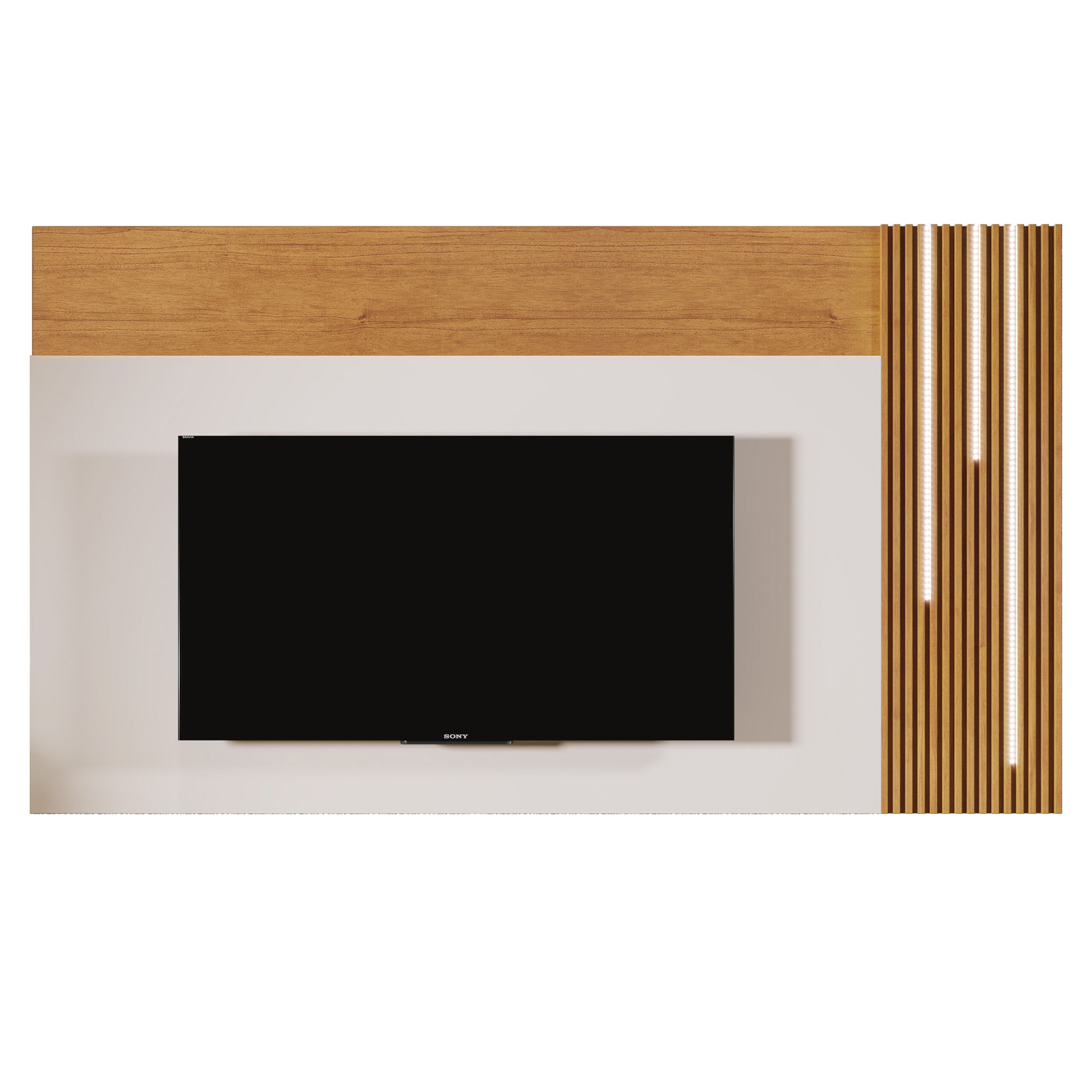 PAINEL AREZZO - NATURALLE - OFF - FRENTE - AMBIENTE - FI