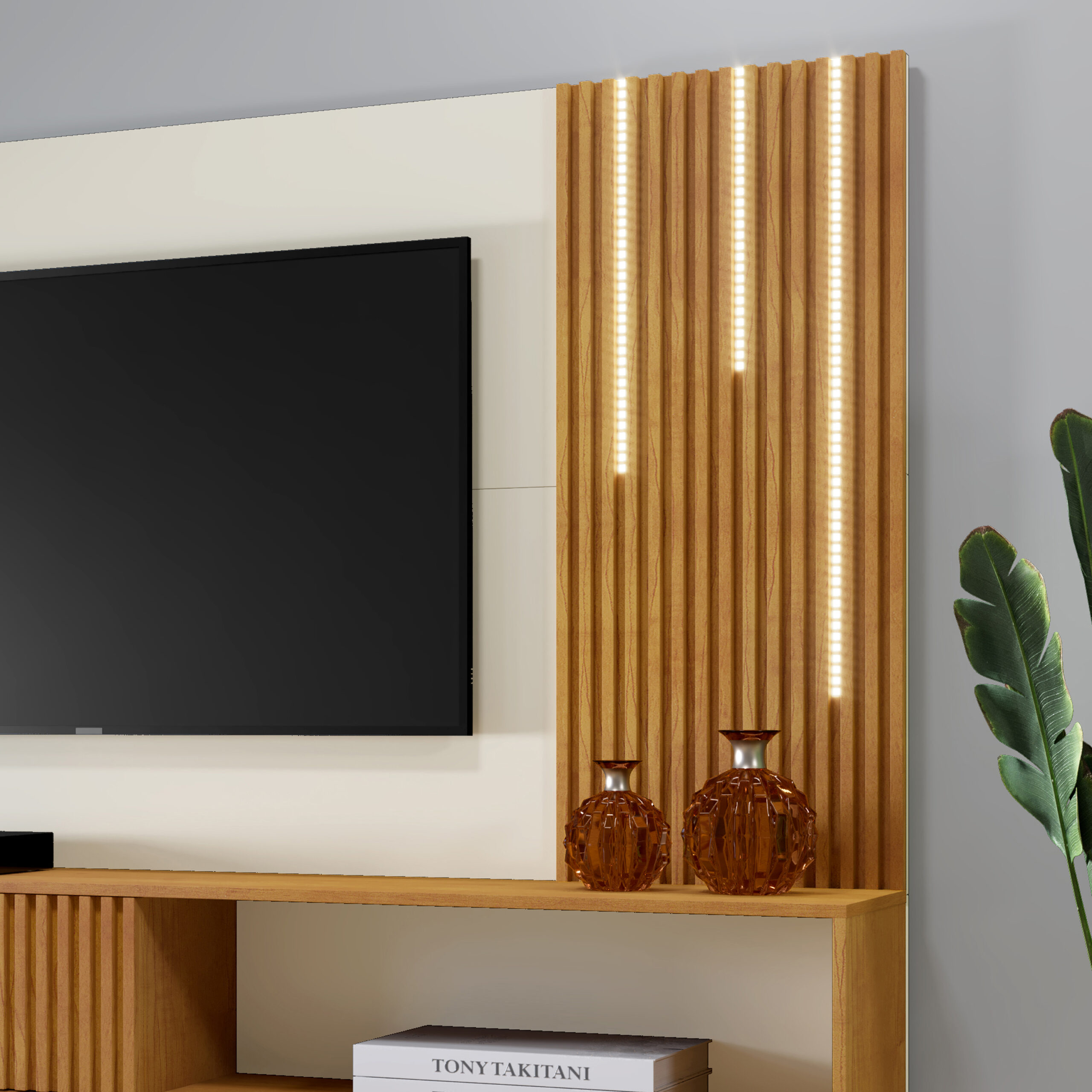 Painel - Roma - Detalhe 1 - Naturale - Off