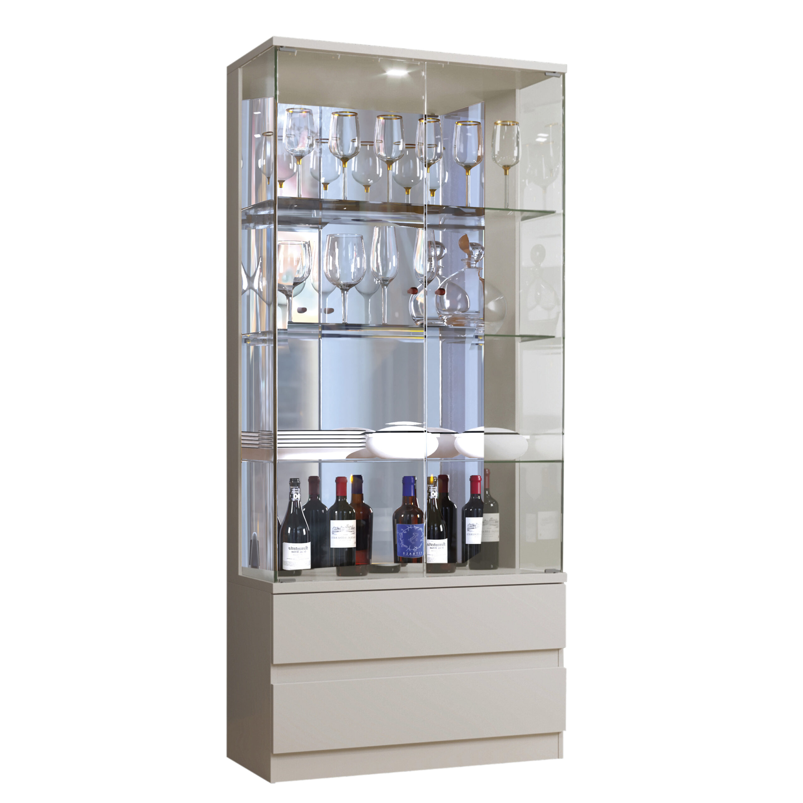 Cristaleira Diamante - FI - Lado- Off