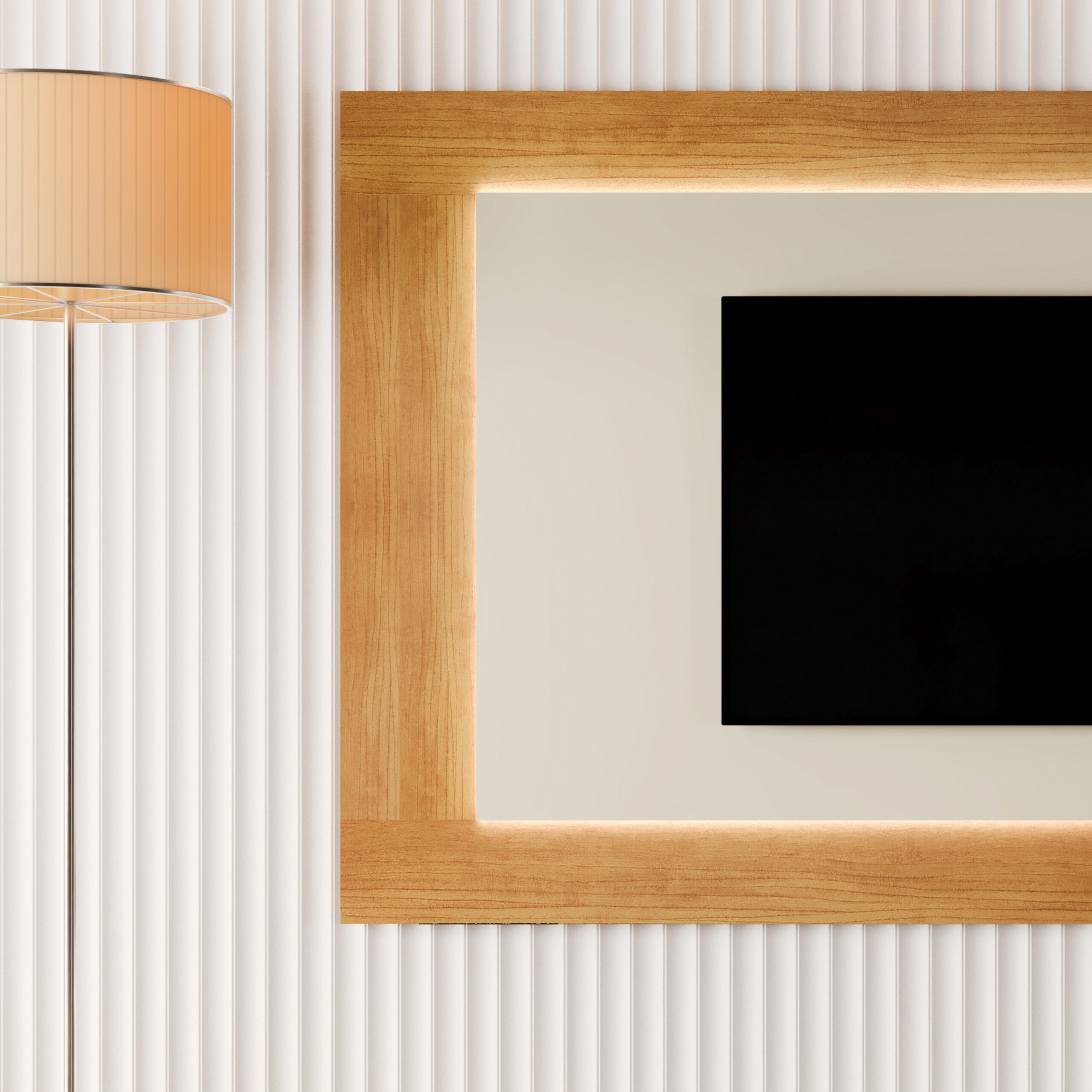 Painel Atenas - Ambiente - Frente - Naturale - Off - d1